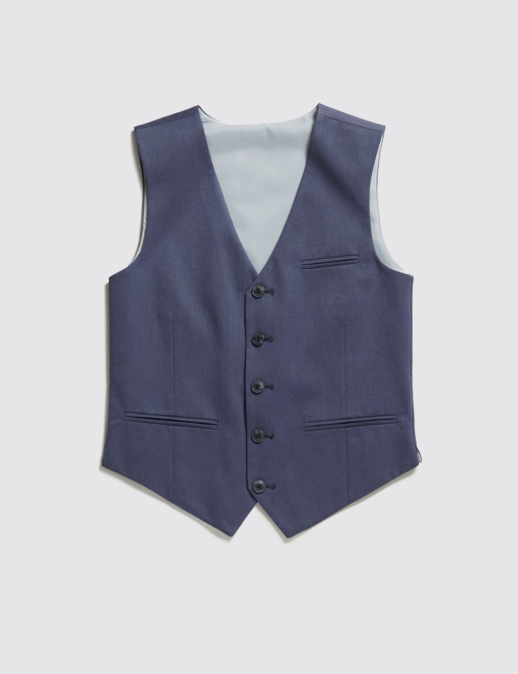 V-Neck 5 Button Waistcoat (5-14 Years) 1 of 4