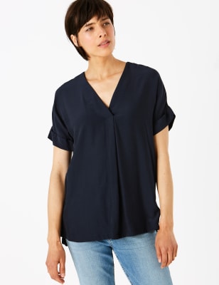 Short sleeve hot sale popover shirt