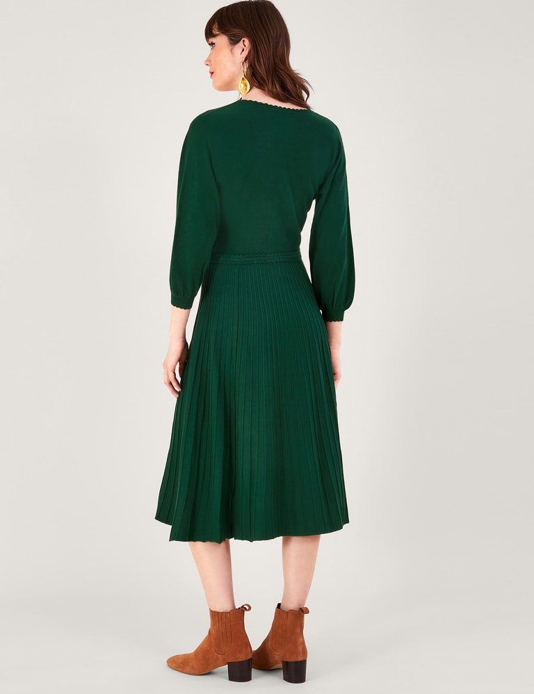 Skater dress midi length best sale