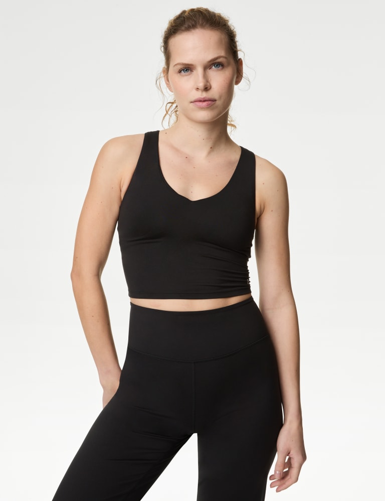 V neck discount yoga top