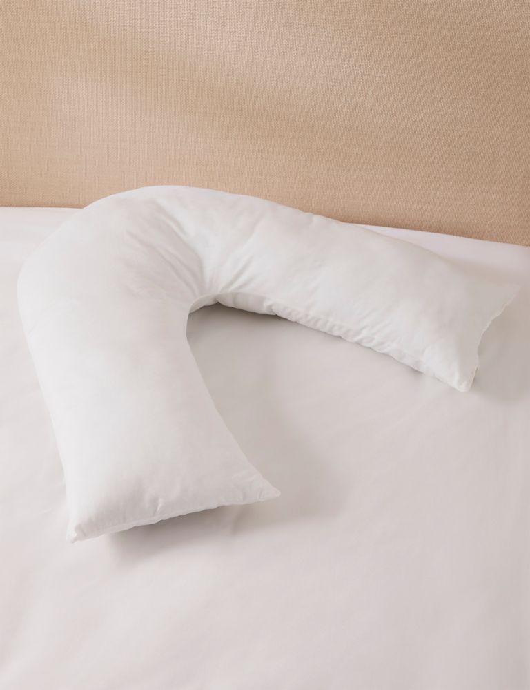 V-Shaped Medium Pillow with Pillowcase 3 of 4