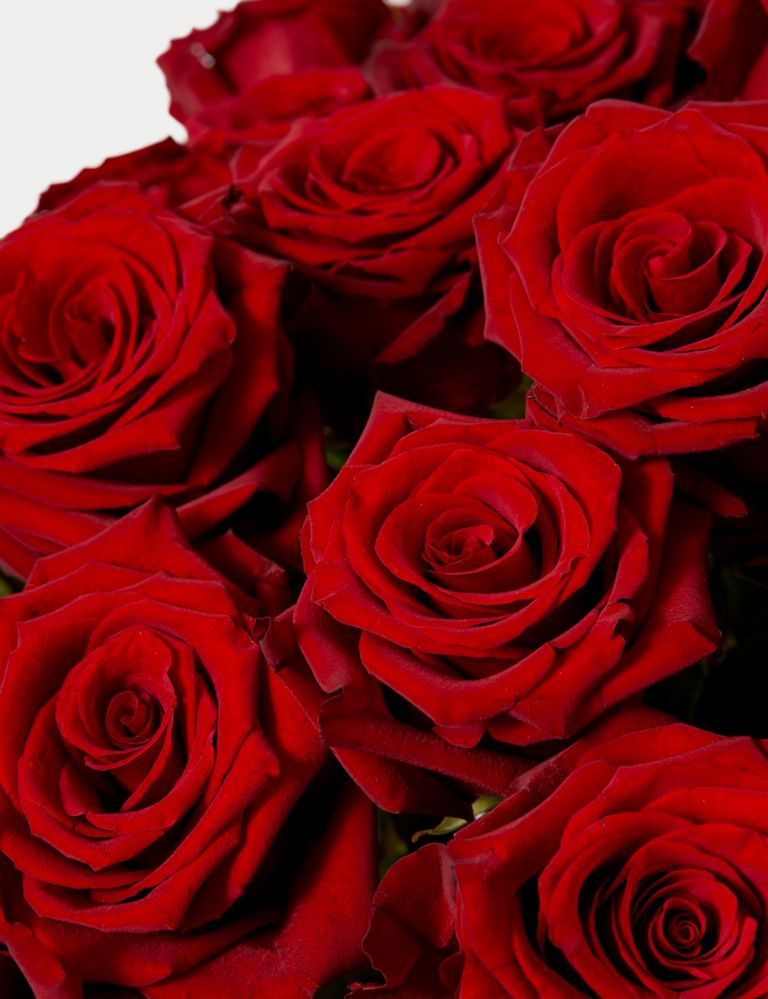 Valentine's Luxury Red Rose Bouquet 4 of 5