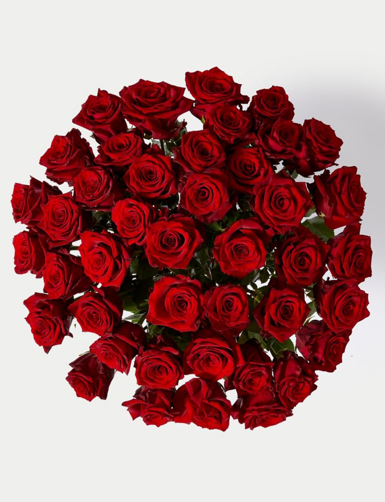 Valentine's Luxury Red Rose Bouquet 2 of 5