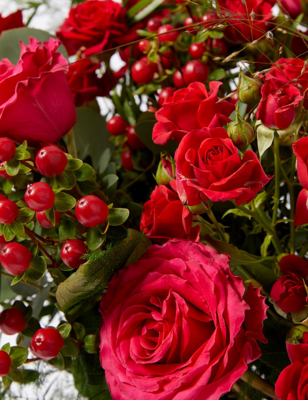 Valentine's Rose & Eucalyptus Bouquet 4 of 6
