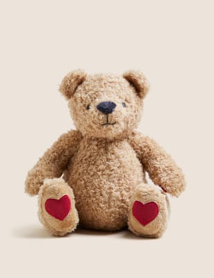 Valentine's Spencer Bear Soft Toy Image 1 of 3