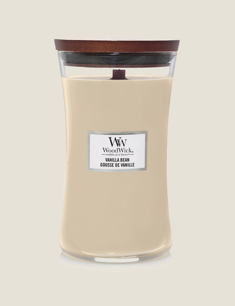 Vanilla Bean Large Hourglass Jar Candle 2 of 3