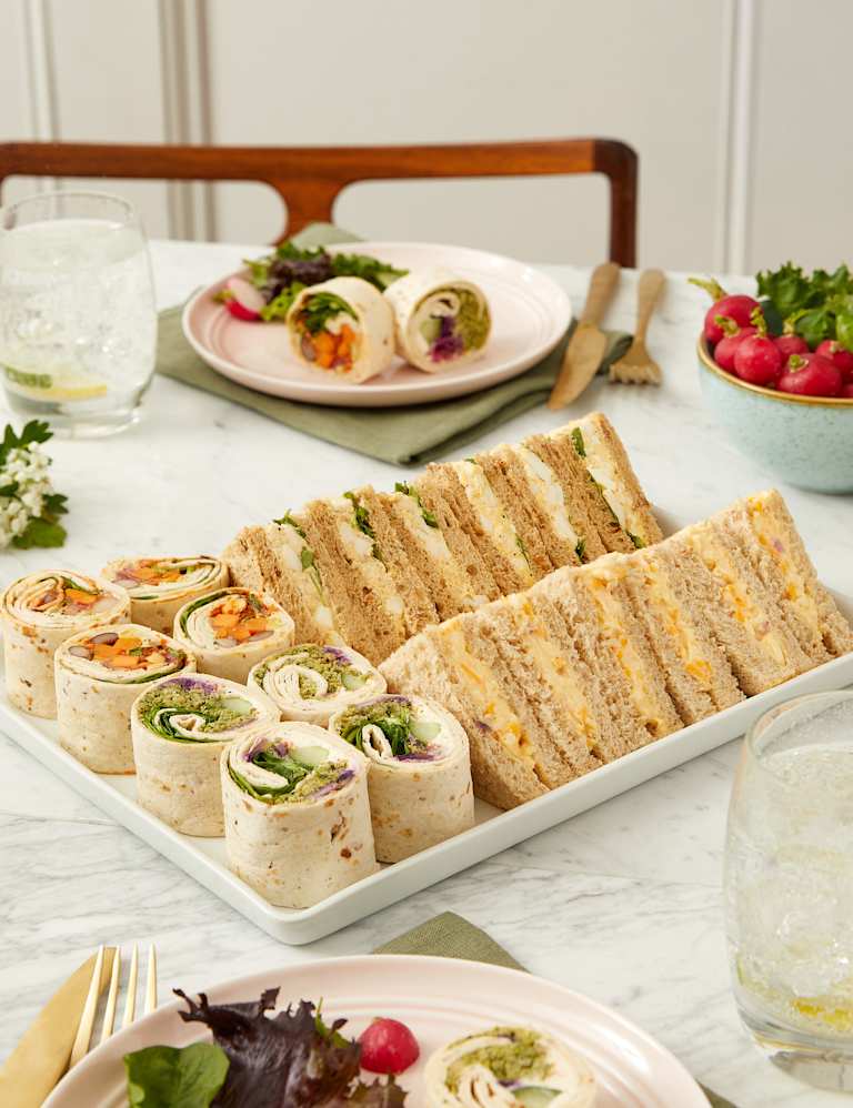 Vegetarian Sandwich & Wrap Selection (20 Pieces) 1 of 5