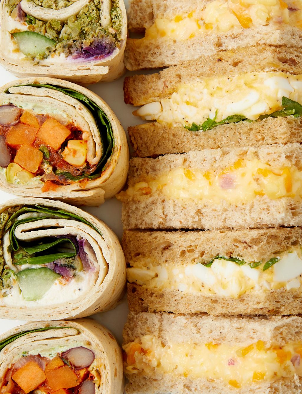 Vegetarian Sandwich & Wrap Selection (20 Pieces) 2 of 5