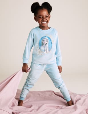 Velour Frozen 2 Pyjama Set 2 10 Yrs M S