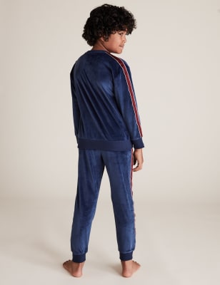 M&s velour hot sale tracksuit