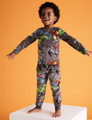 Childrens best sale marvel pyjamas