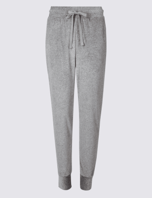 marks and spencer velour joggers