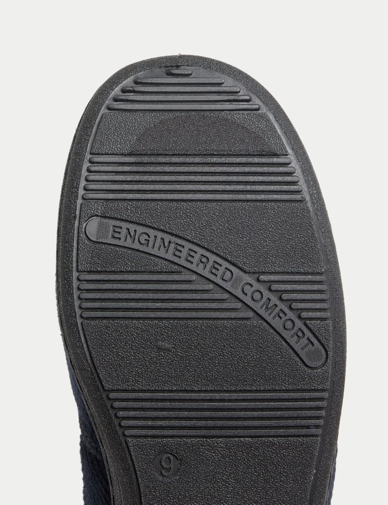 Velour Slippers with Freshfeet M S Collection M S
