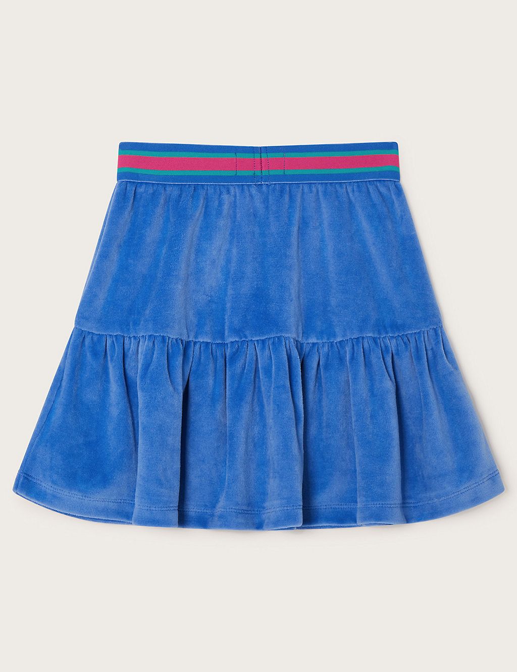 Velour Tiered Skirt (3-13 Yrs) 1 of 3