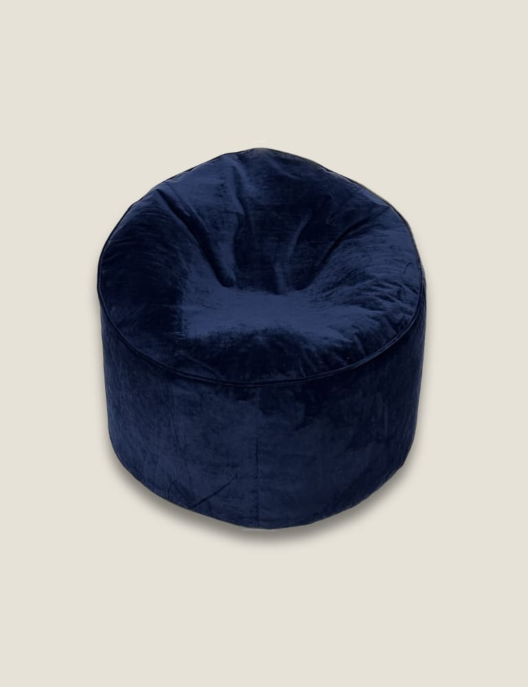 Velvet Beanbag 1 of 2