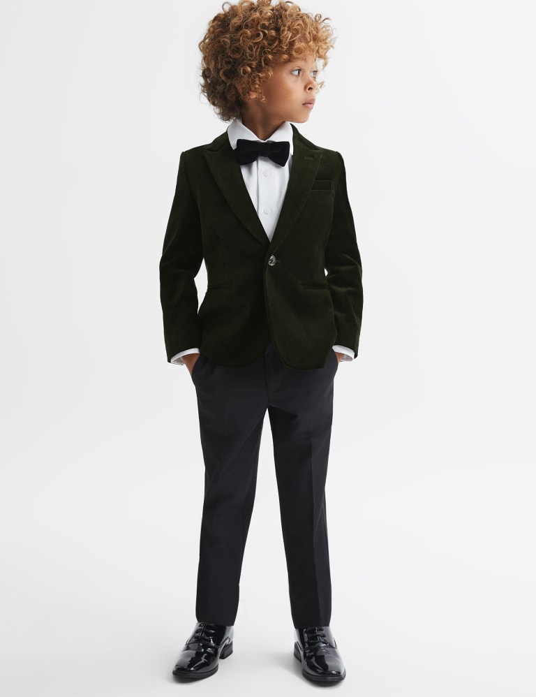 Boys velvet jacket deals