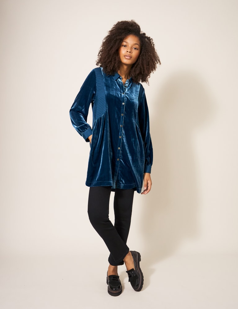 White stuff velvet dress online