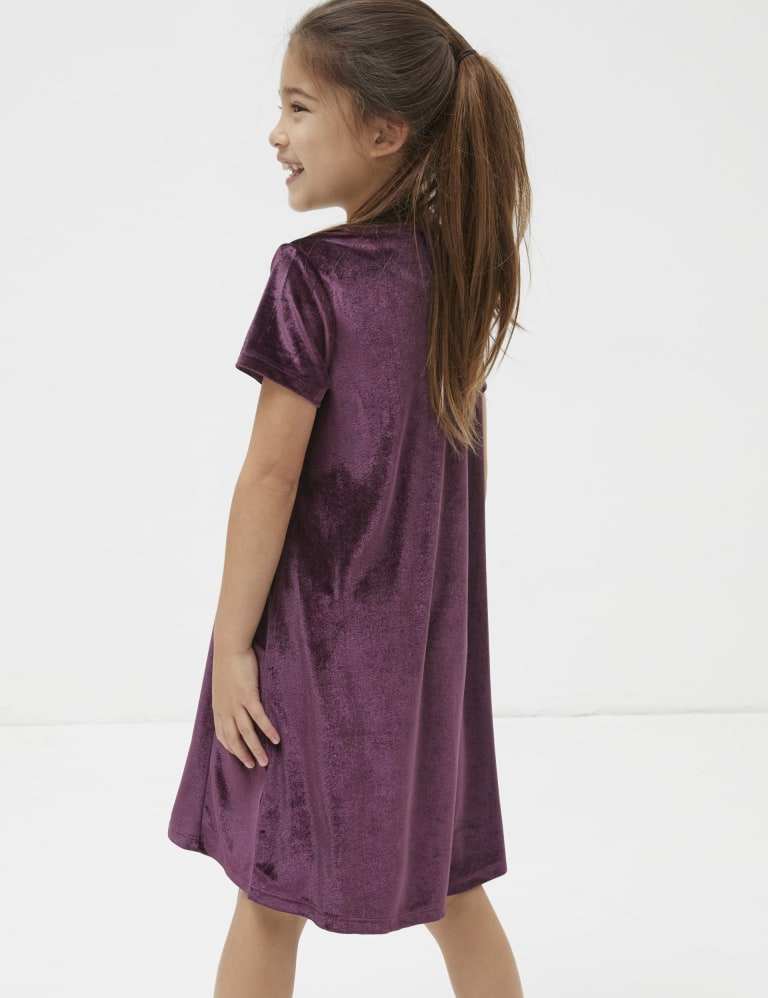 M&s clearance purple dress