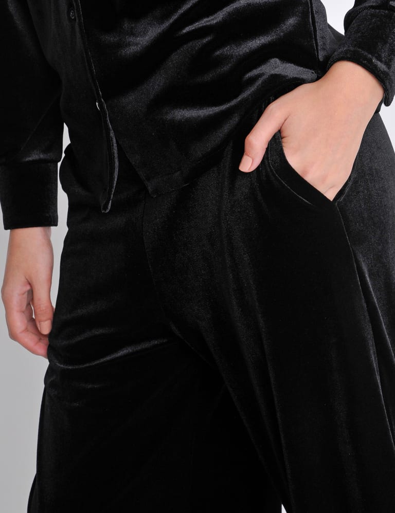 Marks and spencer velvet tracksuit discount