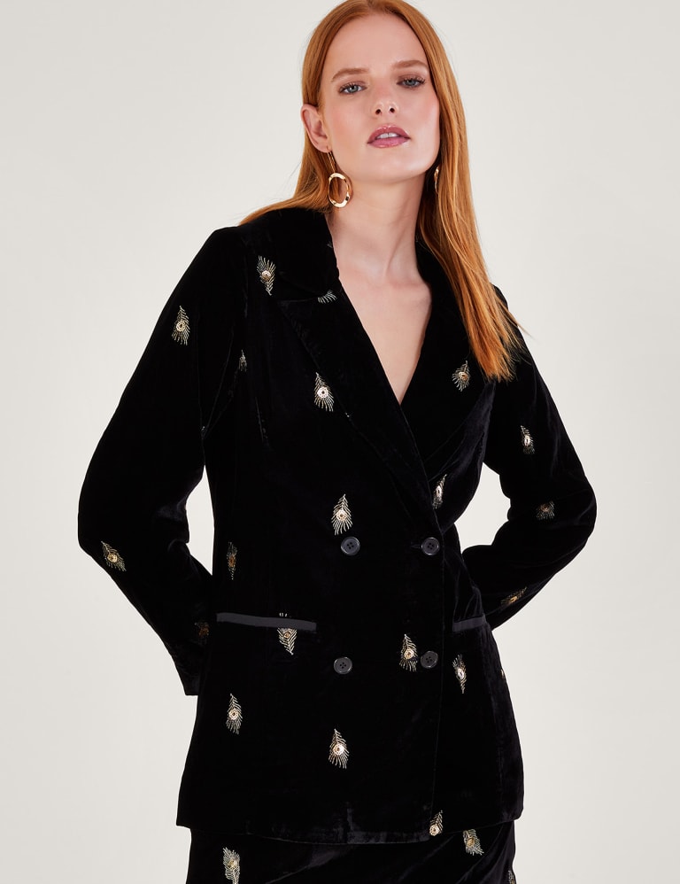 M&s double on sale breasted blazer