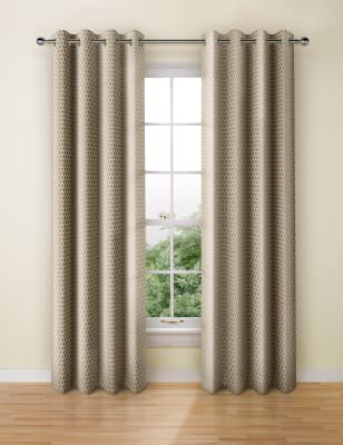 Velvet Eyelet Curtains M S