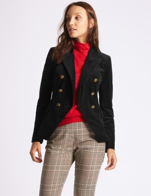 Marks and spencer 2025 ladies velvet jacket