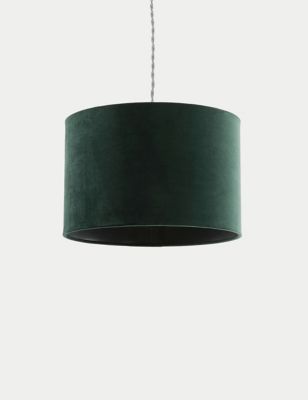 Velvet Lamp Shade M S, What Color Should Lamp Shades Be