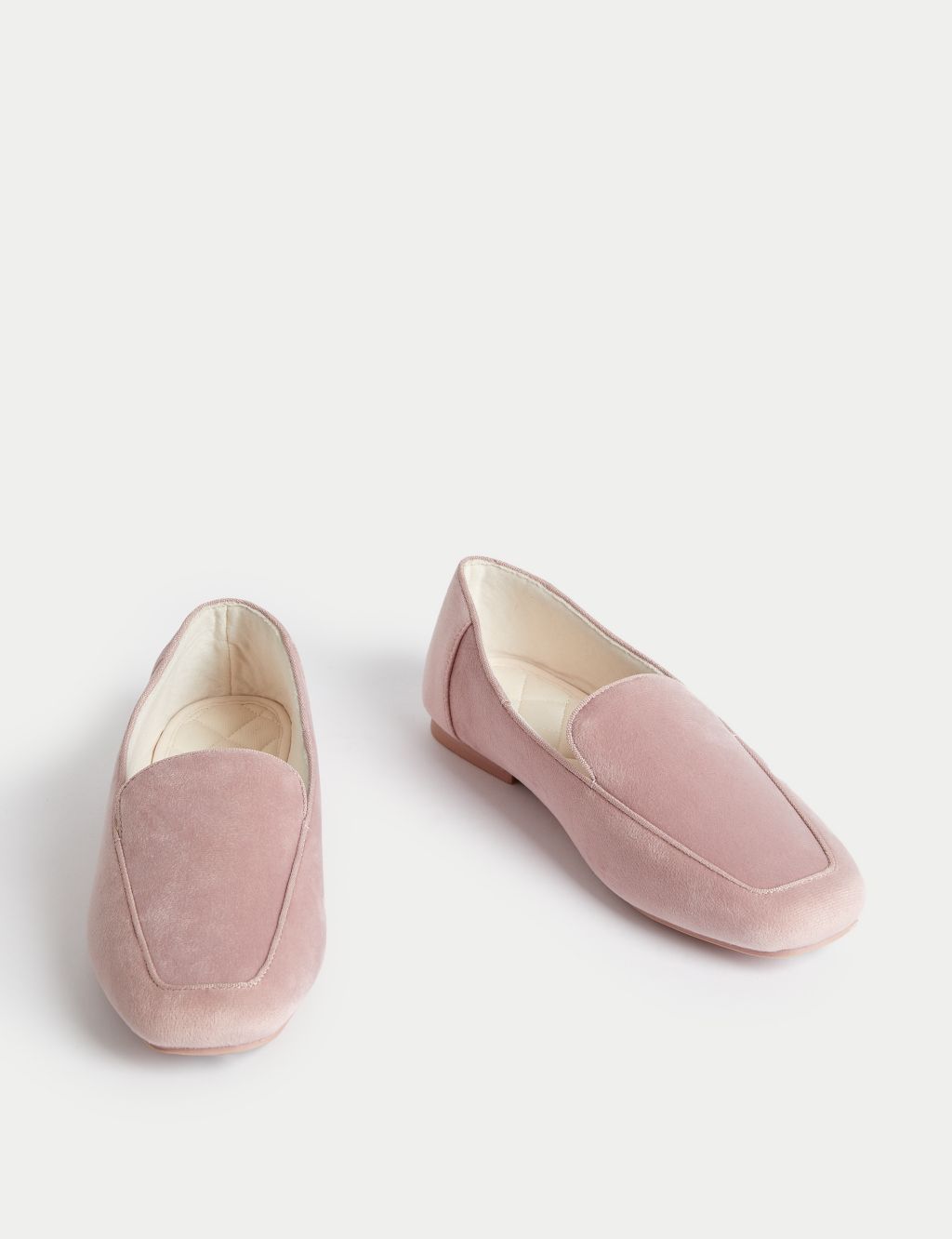 Velvet Moccasin Slippers | M&S Collection | M&S