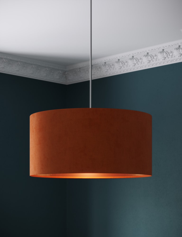 Orange chandelier shades sale