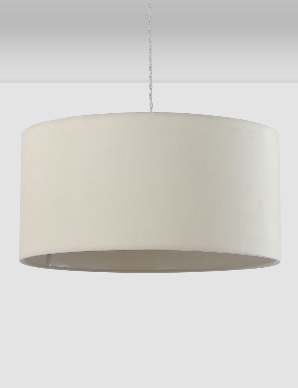 Velvet Oversized Ceiling Lamp Shade 3 of 4