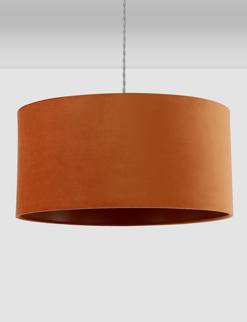 Velvet Oversized Ceiling Lamp Shade 3 of 6