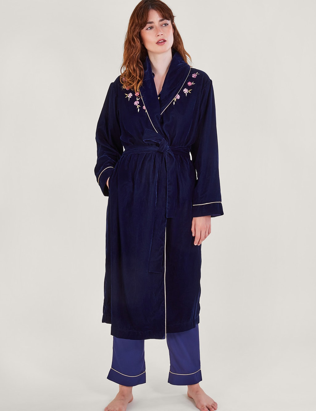 Mens dressing gowns peacocks on sale