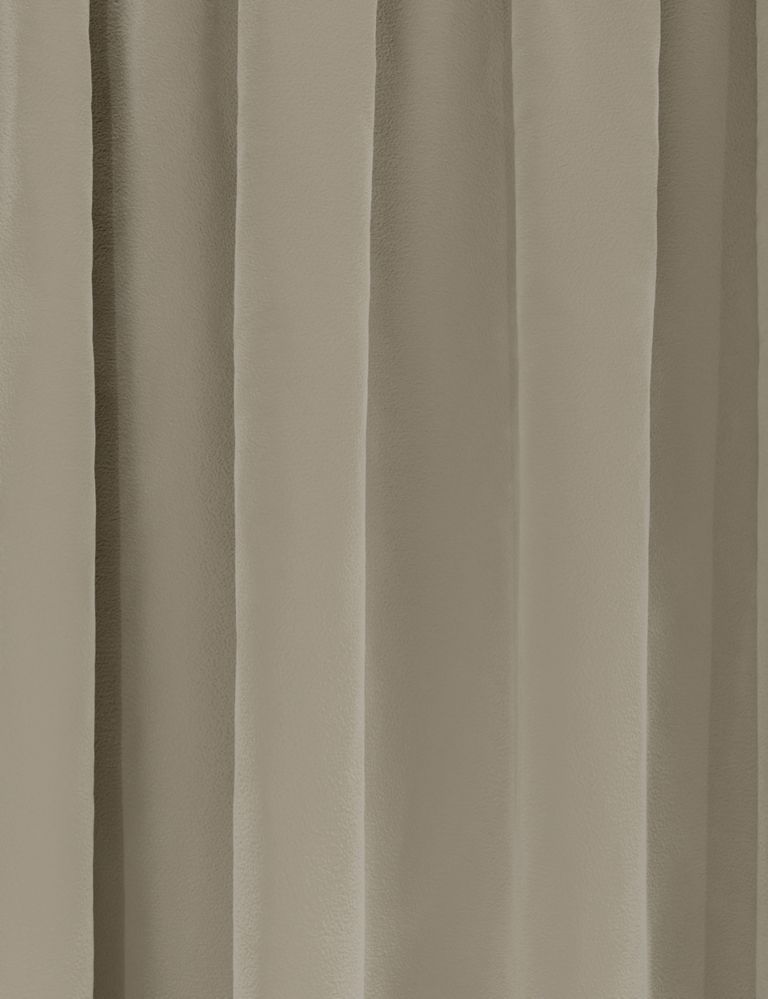 Velvet Pencil Pleat Ultra Temperature Smart Curtains 2 of 7