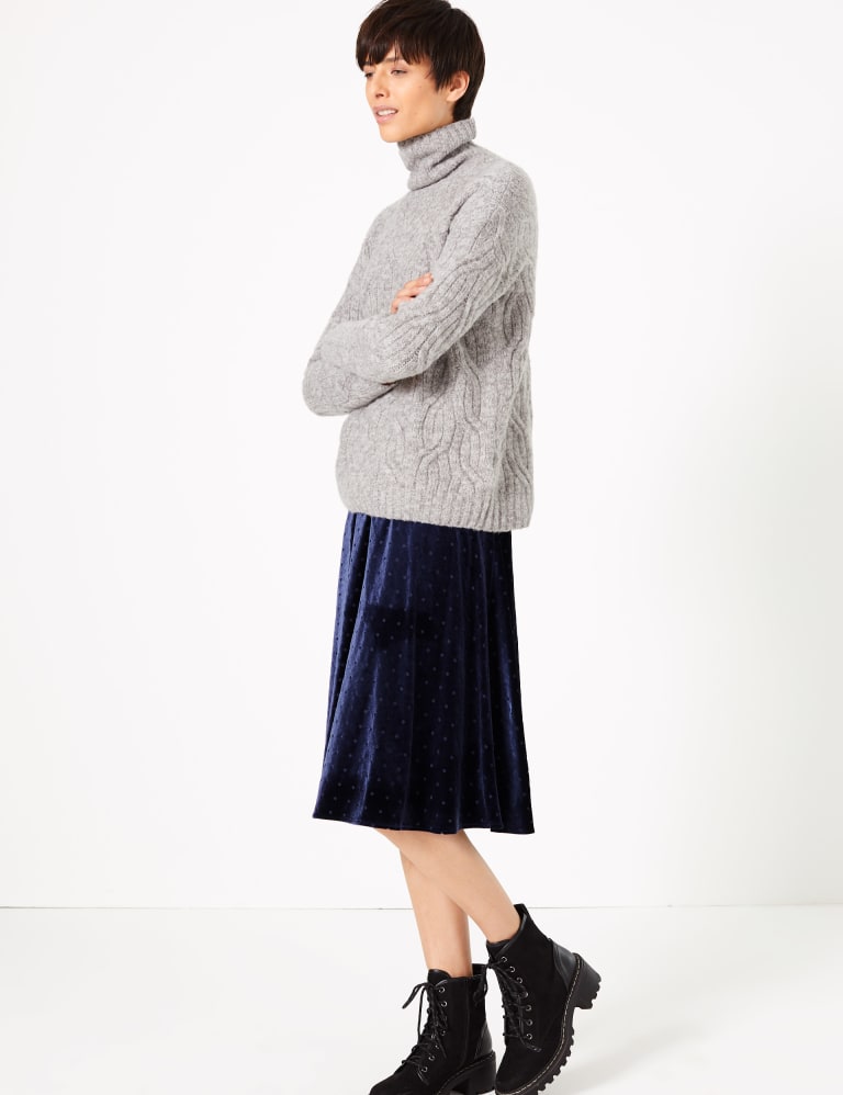 Velvet deals skirt m&s