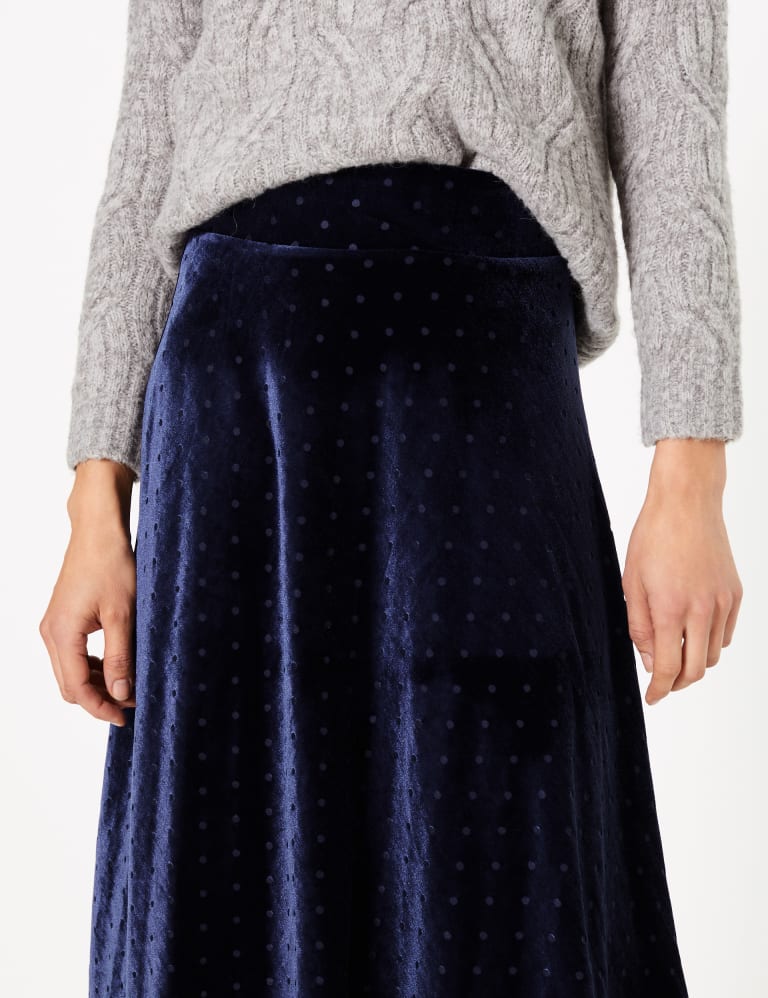 Polka dot skirt m&s sales