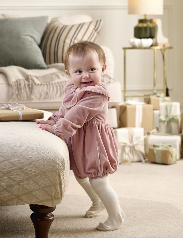 Velvet baby romper online