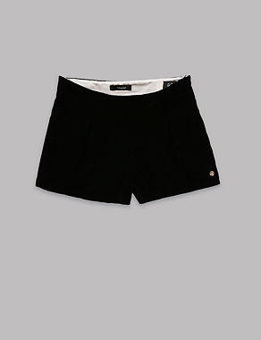 Velvet Shorts with Adjustable Waist (1-7 Years) Image 2 of 3