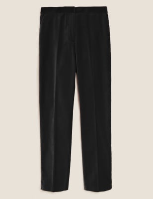 black slim fit trouser