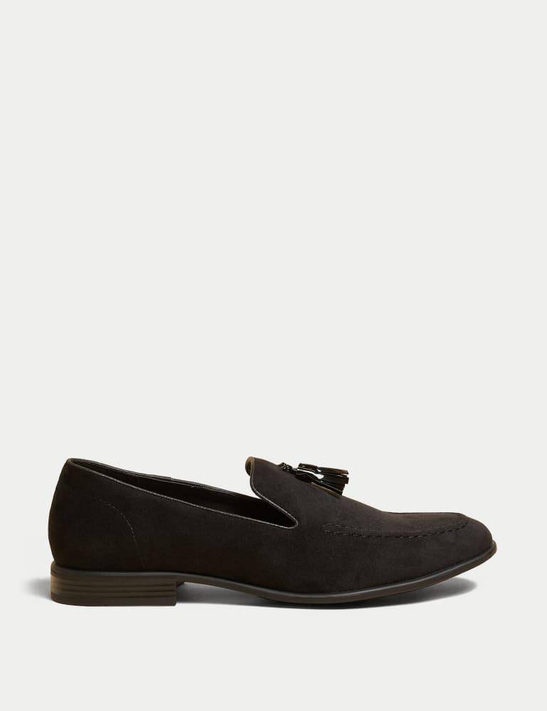 Velvet Slip-On Loafers 1 of 4