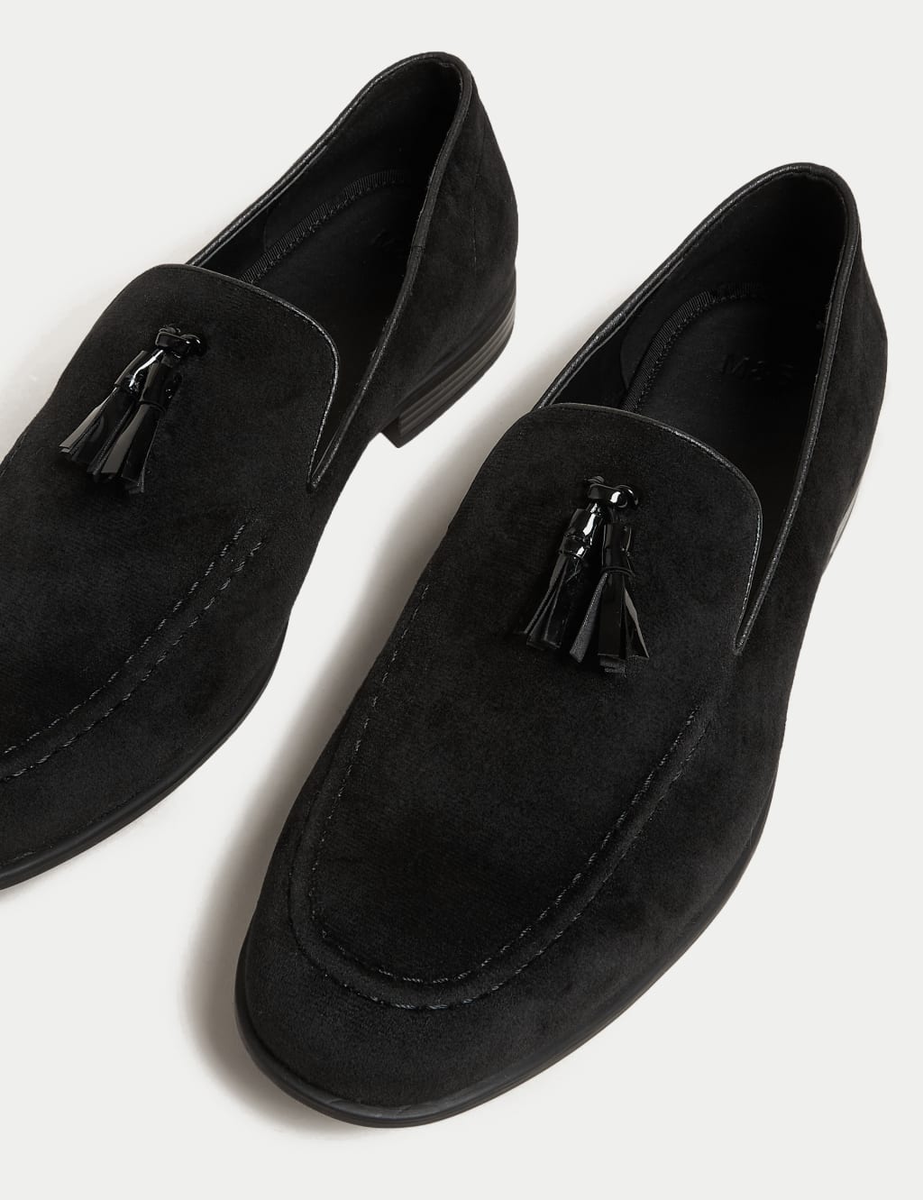 Velvet Slip On Loafers M S Collection M S