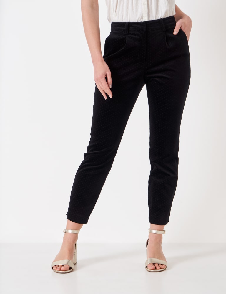Velvet ankle pants discount