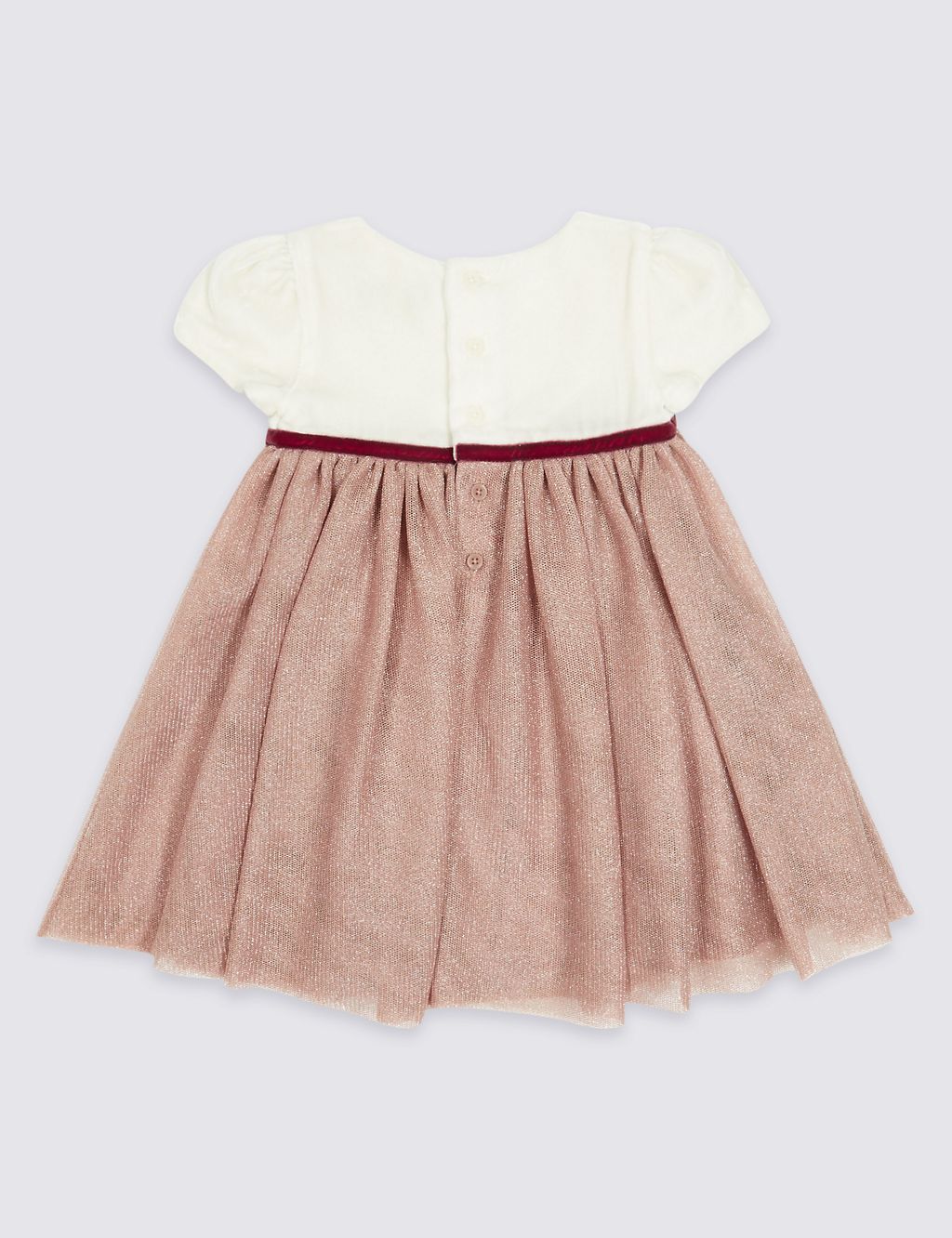 Velvet Tutu Baby Dress 1 of 5