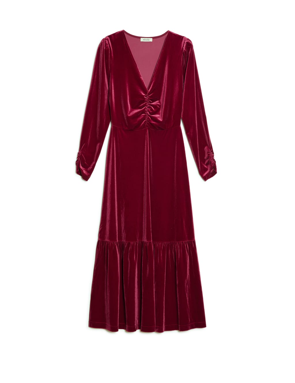 Ghost red new arrivals velvet dress