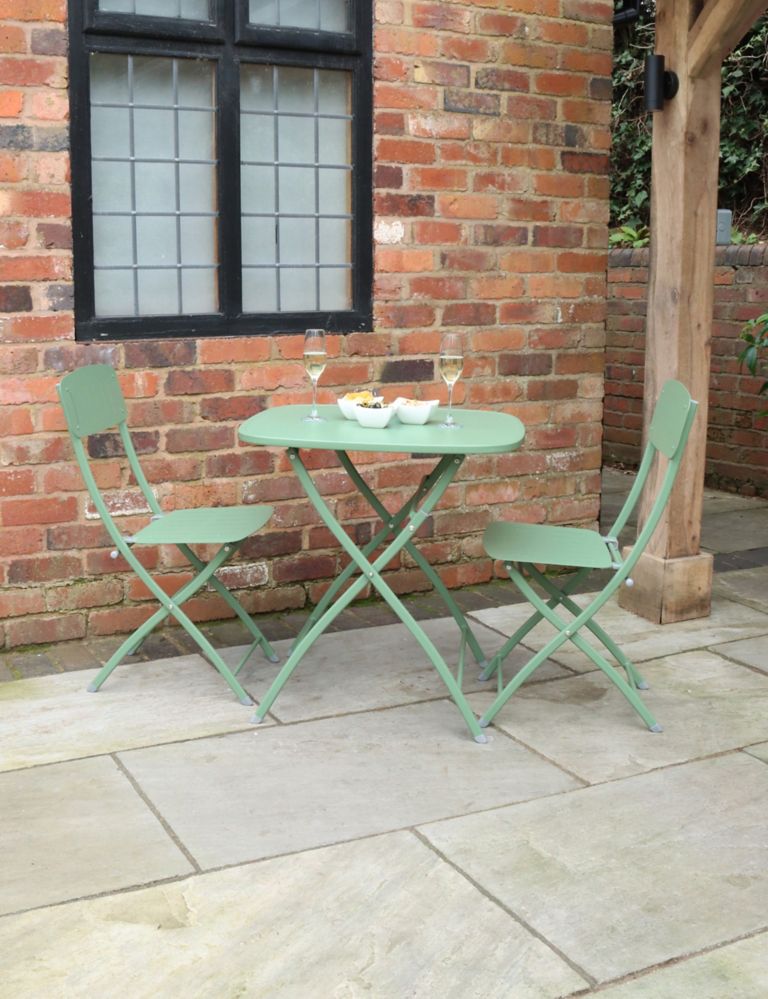 Venice Bistro Garden Table & Chairs 1 of 5