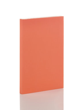 Vibrant Coral Soft Touch A6 Notebook Image 2 of 3