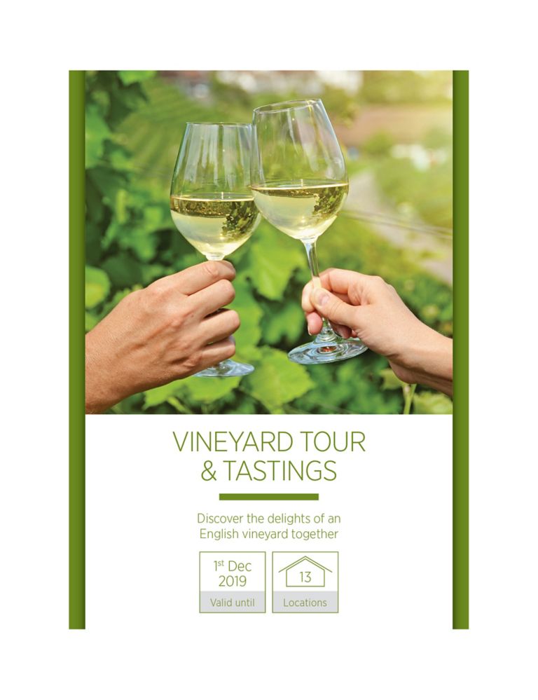 Vineyard Tour & Tastings for Two - Gift Experience Voucher 1 of 8