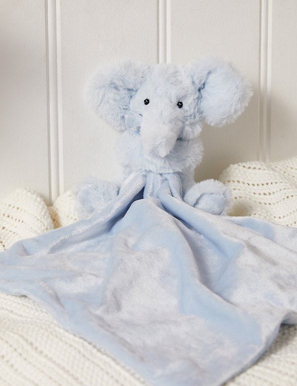 Vintage Blue Elephant Comforter | M&S Collection | M&S