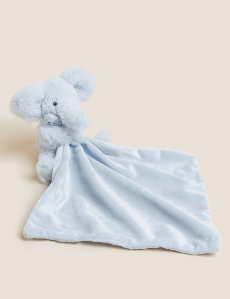 Vintage Blue Elephant Comforter 2 of 3