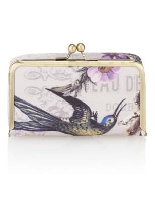 Vintage Inspired Clasp Cosmetic Purse M S Collection M S