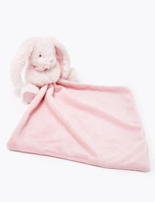 pink rabbit comforter